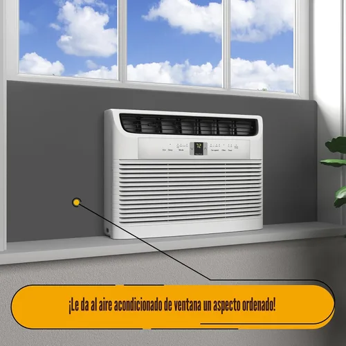 Miniatura 7 de LBG Products Paneles laterales para aire acondicionado de ventana, panel de espuma AC de cobertura completa para unidades de aire acondicionado
