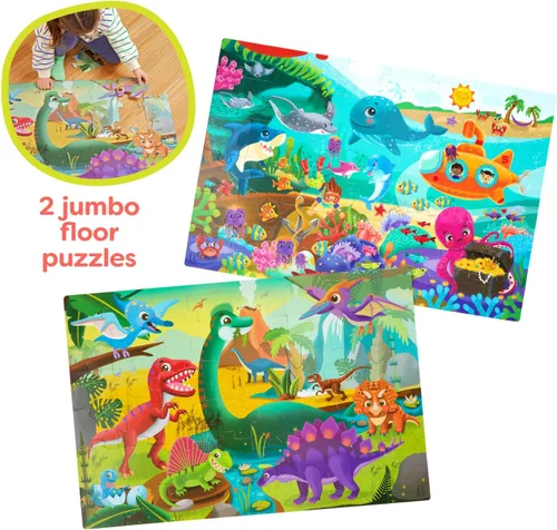 Miniatura 2 de B. toys Juego de rompecabezas - Juego clásico con diseños coloridos - Juguetes educativos y de desarrollo para más de 3 años - Paquete de 3
