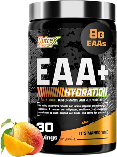Miniatura 13 de Nutrex Research Hidratación EAA EAAs + BCAA en polvo Recuperación muscular, fuerza, construcción muscular, resistencia 8G Aminoácidos