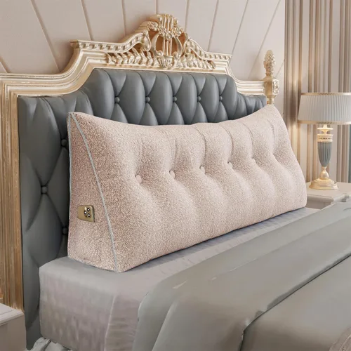 Miniatura 52 de Almohada de Cuña Engrosada de 10 libras para Cabecero Posicionador Corporal Almohada de Cuña para Cama Soporte de Respaldo Almohada Triangular