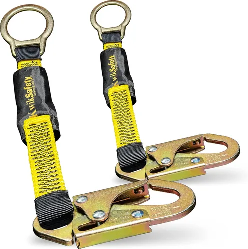 Miniatura 7 de KwikSafety - Charlotte, NC - Dolphin Dorsal [1 unidad] Extensor de anillo en D de 18 pulgadas [fácil conexión] Arnés de extensión de cordón