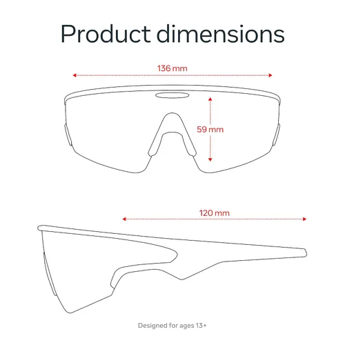 Miniatura 7 de Oakley Meta Vanguard with Meta AI, Audio, Photo, Video Compatibility - White, Prizm™ Sapphire
