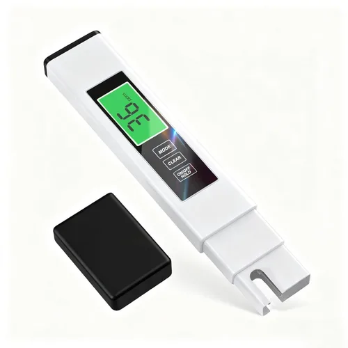 Medidor digital TDS para agua potable, 2025 Nuevo probador de agua 4 en 1 TDS, EC y medidor de temperatura, medidor preciso y confiable de 0 a 9990