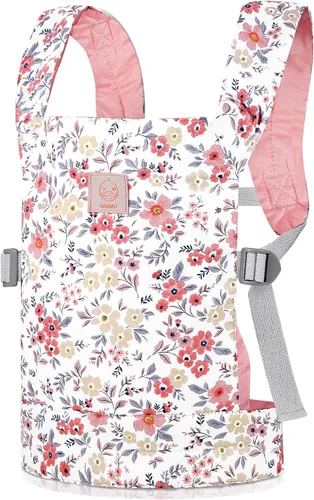 Miniatura 4 de GAGAKU Portabebés para Muñecas para Niñas Pequeñas - Juguete Portador de Animales de Peluche para Niños Pequeños - Flores de Cera Rosa