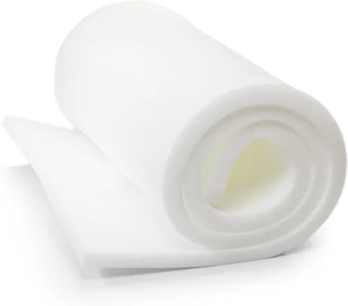 AK TRADING CO. Cojín de espuma para tapicería de alta densidad, hoja de espuma de poliuretano, fabricado en Estados Unidos, 1 pulgada de alto x 24
