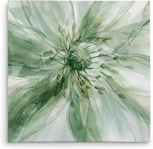 Miniatura 25 de Wexford Home Azul Blanco Lienzo decorativo para pared, envuelto en galería, 10 x 10 pulgadas, azul blanco i