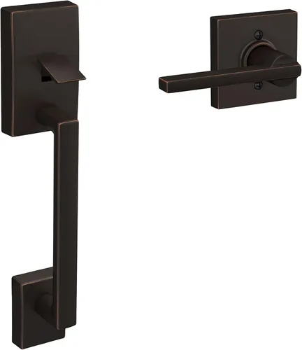 Miniatura 9 de Manija de entrada frontal Century y palanca interior Latitude con vestiduras Century (Negro Mate) FE285 CEN 622 LAT CEN