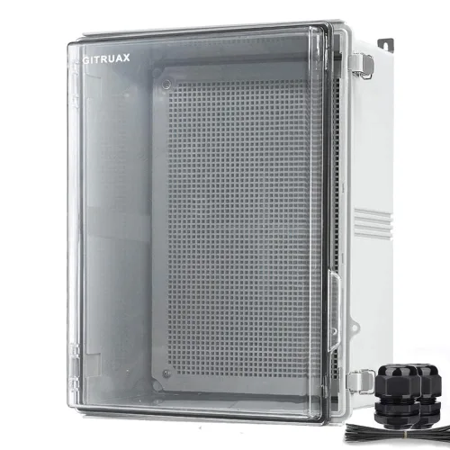 Miniatura 10 de Caja de conexiones impermeable Caja de conexiones al aire libre ip67 Caja de plástico ABS y Caja de proyectos