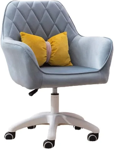 Miniatura 8 de YYDS Silla pequeña para videojuegos, silla de computadora con respaldo corto, silla giratoria ergonómica ejecutiva, silla de deportes electrónicos