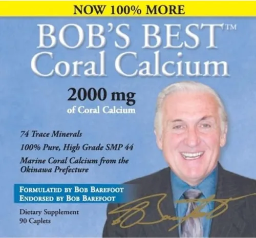 Miniatura 3 de Bob's Best Calcio de coral, 2000 mg, 90 cápsulas