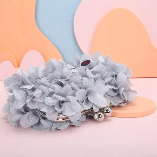 Miniatura 4 de Fawziya Carteras con corte floral para mujer, bolsos y embragues de noche
