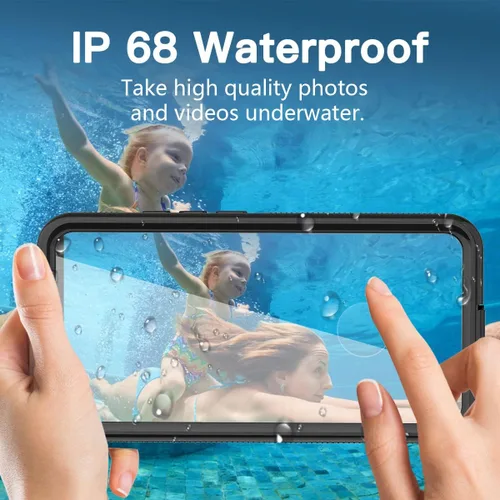 Miniatura 5 de AICase Funda impermeable para Samsung Galaxy S22 Plus 5G (6.6 pulgadas), a prueba de nieve, a prueba de polvo, a prueba de golpes, con certificación