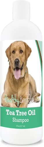 Miniatura 180 de Healthy Breeds Doberman Pinscher Champú de aceite de árbol de té, formulado para piel seca e irritada, reduce la caspa, aroma a gaulteria, 8 onzas