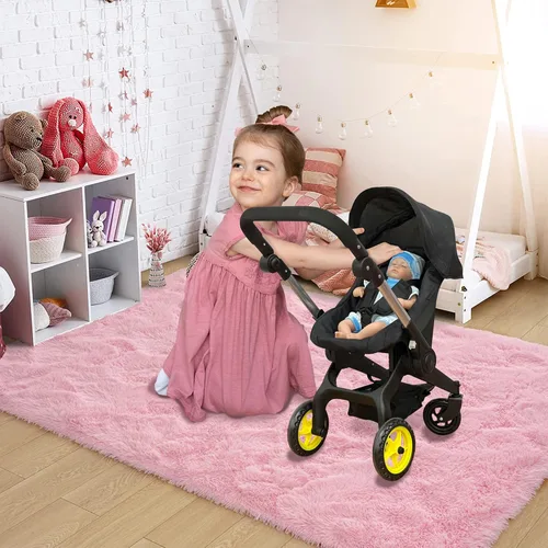 Miniatura 3 de Combo de Cochecito y Asiento de Coche para Muñeca Bebé – Cochecito de Muñeca Convertible 2 en 1 y Asiento de Coche para Niños – Se Adapta a Muñecas