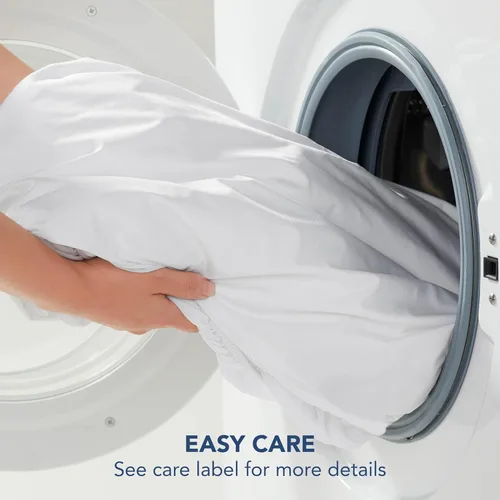 Miniatura 6 de Serta Memory Flex - Cubrecolchón suave Twin XL, almohadilla de colchón tipo pillow top de 2 pulgadas, protector de colchón acolchado resistente a