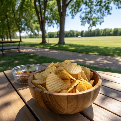 Miniatura 3 de Kettle Brand Krinkle - Patatas fritas con sal y pimienta molida fresca, sin gluten, sin OMG, bolsa de 7.5 onzas