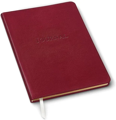 Miniatura 14 de Diario de cuero Gallery Leather - Elaborado en Maine, EE. UU. - Elegante cuaderno de escritura de cuero con 192 páginas rayadas - Un espacio