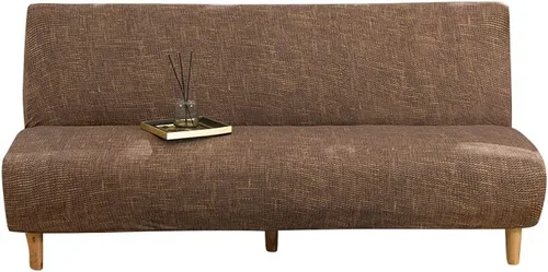 Miniatura 9 de Fundas de sofá sin brazos, elásticas de elastano, funda plegable para sofá cama, futón sin reposabrazos, protector de muebles para sala de estar