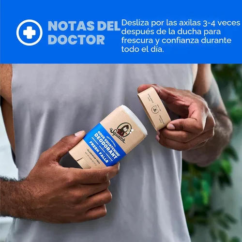 Miniatura 4 de Dr. Squatch Desodorante natural para hombres – Fresh Falls – Desodorante masculino anti-olor sin aluminio (2.65 oz)