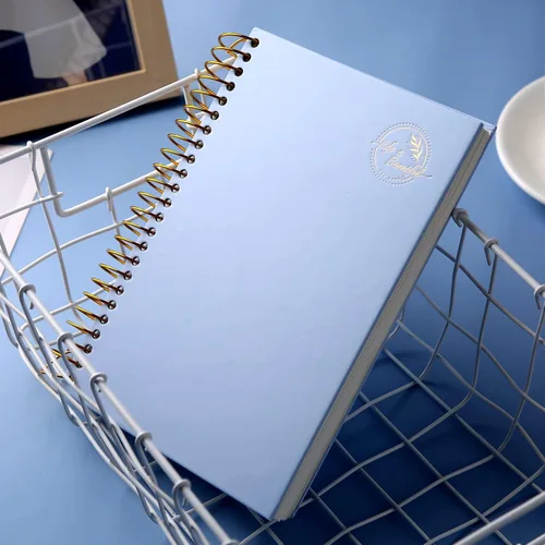 Miniatura 3 de Yoment Cuaderno pequeño en espiral, 300 páginas, cuadernos en espiral de tapa dura, cuaderno de 5.5 x 7.5 pulgadas, cuaderno de rayas