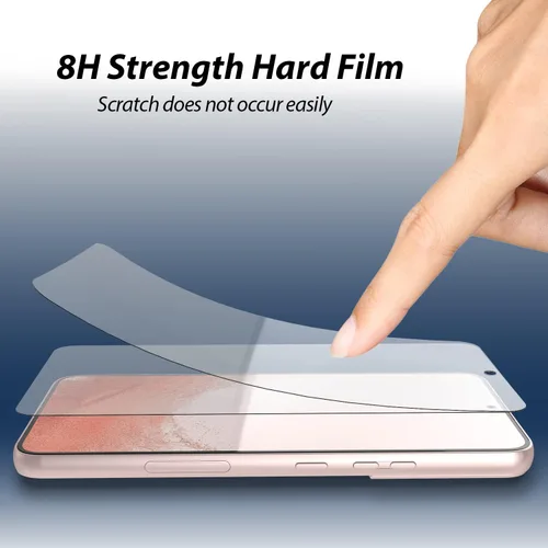 Miniatura 4 de Whitestone - Protector de pantalla de capa dura para Galaxy S22 Plus 8H, paquete de 2 protectores de cámara con 2 protectores de pantalla