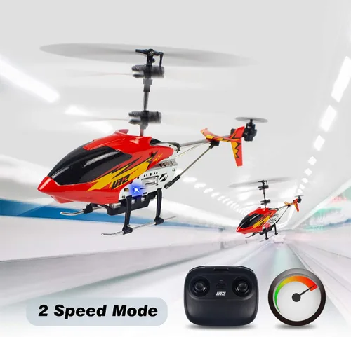Miniatura 5 de Cheerwing Helicóptero de control remoto U12 con retención de altitud, mini helicóptero RC para adultos y niños, una tecla de despegue/aterrizaje y 2