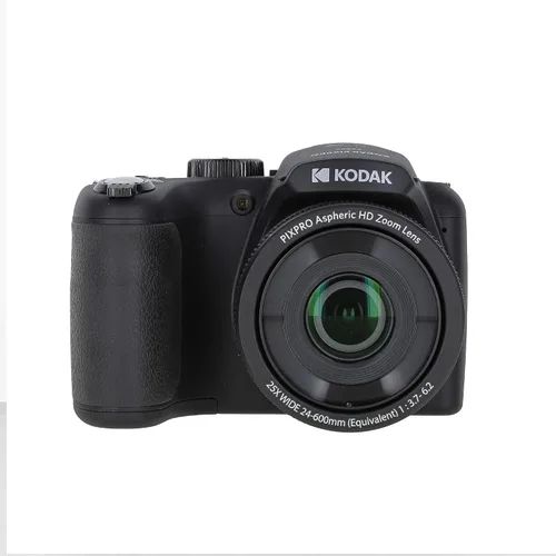 Miniatura 2 de Kodak PIXPRO AZ255 - Cámara digital (negro), sensor de 16 MP, zoom óptico de 25x, lente gran angular de 0.945 in y estabilización óptica de imagen