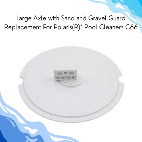 Miniatura 2 de Eje grande con protector de arena y grava de repuesto para limpiadores de piscinas Polaris C66