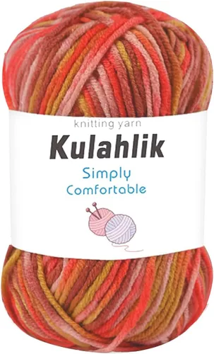 Miniatura 18 de 50g (1x50g) Hilo Acrílico para Crochet y Tejido, Hilo Degradado Colorido, 1 Rollo de Madejas, Hilo Acrílico Multicolor, Perfecto para Proyectos