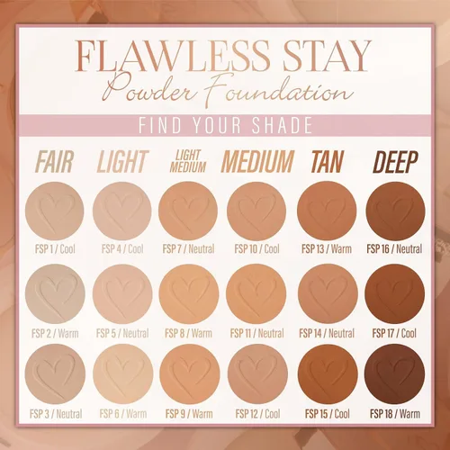 Miniatura 3 de flawless stay powder foundation fsp 2.0