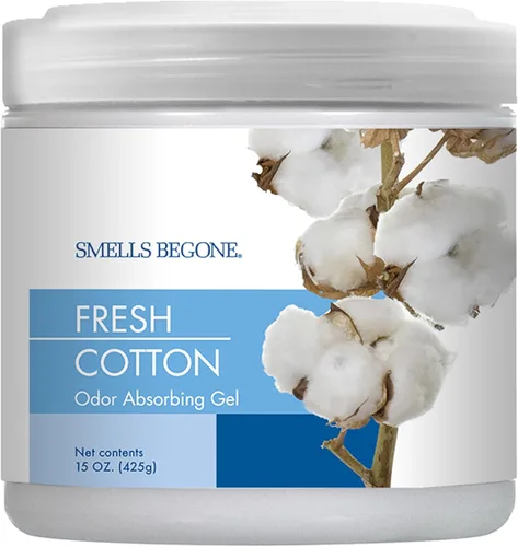 Miniatura 21 de SMELLS BEGONE Eliminador de olores de gel de 15 onzas – Absorbe y elimina los olores difíciles en áreas de mascotas, baños, sótanos, garaje