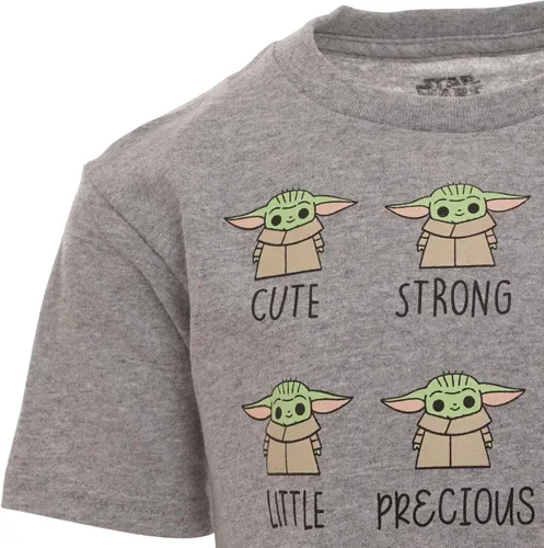 Miniatura 5 de STAR WARS The Mandalorian Baby Grogu - Paquete de 2 camisetas azulblanco, azul, blanco