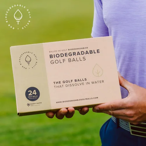 Miniatura 5 de Biodegradable Golf Balls BGB disolvible en agua Regalo de golf ecológico Soluble en agua Perfecto para práctica al aire libre Se disuelve