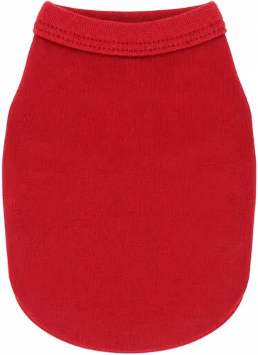 Miniatura 3 de LOPHIPETS Camiseta de Perro 100% Algodón para Perros Pequeños Teacup Chihuahua Yorkie Ropa para Cachorros-Rojo/XS