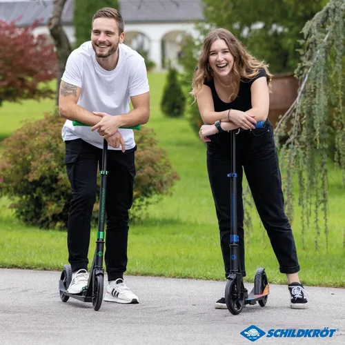 Miniatura 5 de Schildkröt City Scooter Street Artist 2.0, ruedas de 7.874 in, scooter de ocio, aluminio, plegable, para niños y adultos, calidad mejorada