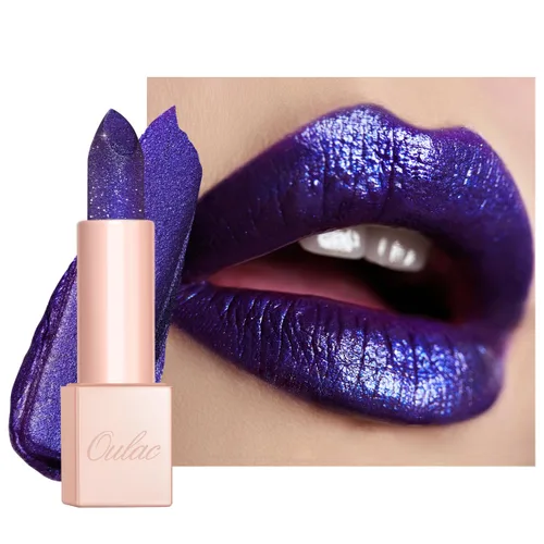 Miniatura 16 de Oulac Lápiz labial hidratante de coral para mujeres Bálsamo labial tintado infundido con ácido hialurónico sódico, maquillaje de labios ligero, PG04