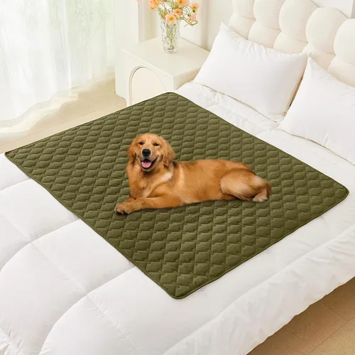 Miniatura 111 de Smiry Funda Impermeable para Cama de Perro, Manta Suave Reversible para Mascotas, Lavable a Prueba de Fugas para Gatos y Perros, Funda para Sofá