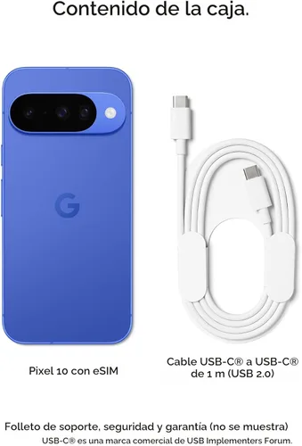 Miniatura 11 de Google Pixel 10 - Smartphone Android desbloqueado - Asistente de IA Gemini - Cámara trasera triple avanzada, batería de carga rápida de más de 24