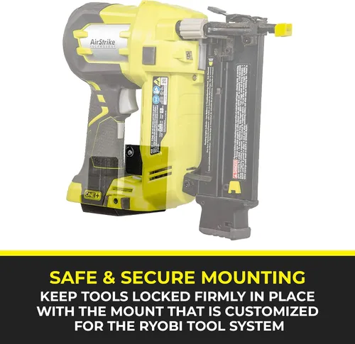 Miniatura 2 de Spartan Mounts Soporte de herramienta para herramientas eléctricas Ryobi (DERECHA) Gancho de almacenamiento para exhibición de pared Práctico