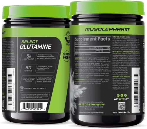 Miniatura 8 de Glutamina Muscle Pharm, MPH1013/468/1501, 1, 1