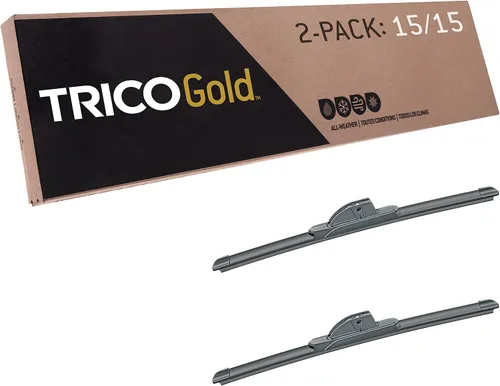 Miniatura 65 de TRICO Gold 21" + 19" Juego de 2 limpiaparabrisas de repuesto automotriz de primera calidad, limpiaparabrisas de haz para lado del pasajero