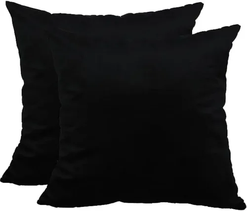 Miniatura 134 de TangDepot - Funda de almohada lisa de terciopelo, funda de cojín supersuave de lujo, muchas opciones de colores y tamaños
