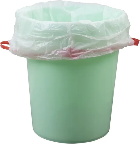 Miniatura 4 de Bolsas de basura blancas con cordón de 2.5 galones, 2 rollos/120