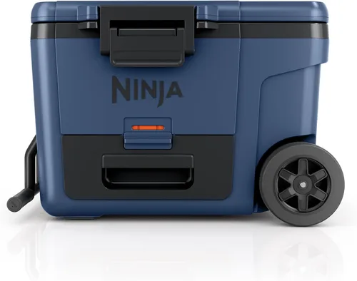 Miniatura 15 de Ninja Enfriador Enfriador FrostVault de 45QT con ruedas Aislado con cajón de almacenamiento Temp Dry Mantiene el hielo frío durante días