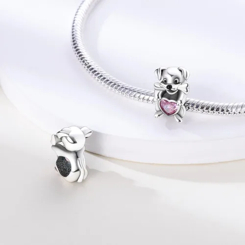 Miniatura 175 de Hapour Dijes de plata de ley 925 para pulseras, collar, joyería europea, colgante de cuentas para mujeres y madres