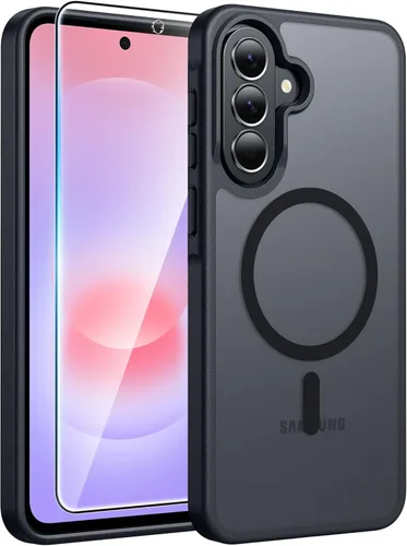 Miniatura 308 de FNTCASE - Funda para iPhone 16 Pro: magnética, mate, translúcida, de grado militar, protectora contra caídas, resistente, fina, duradera y a prueba
