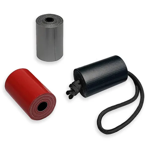 Miniatura 6 de Mini cinta adhesiva – Rollos de bolsillo resistentes para camping, viajes, medicina, ciclismo, vehículo, etc. – Paquete de 3 – 2 pulgadas de ancho x