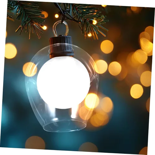 Miniatura 5 de Housoutil Pantalla de cristal transparente, pantalla de cubierta de luz, cubierta de lámpara de globo de burbujas, reemplazo de globo de lámpara