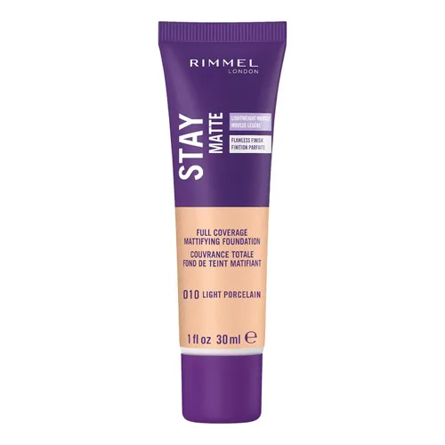 Miniatura 23 de Rimmel London Stay Matte Liquid Mousse - 305 Buff - Base, ligera, control del brillo, sin aceite, 1 oz