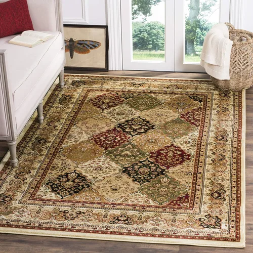 Miniatura 11 de SAFAVIEH Lyndhurst Collection LNH221C - Alfombra cuadrada de 8 pies multicolor / beige tradicional oriental, no desprende pelusa, para sala
